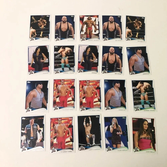 2014  WWE Topps Lot of 68 Wrestling Cards Superstar Legend Diva - Picture 2 of 16